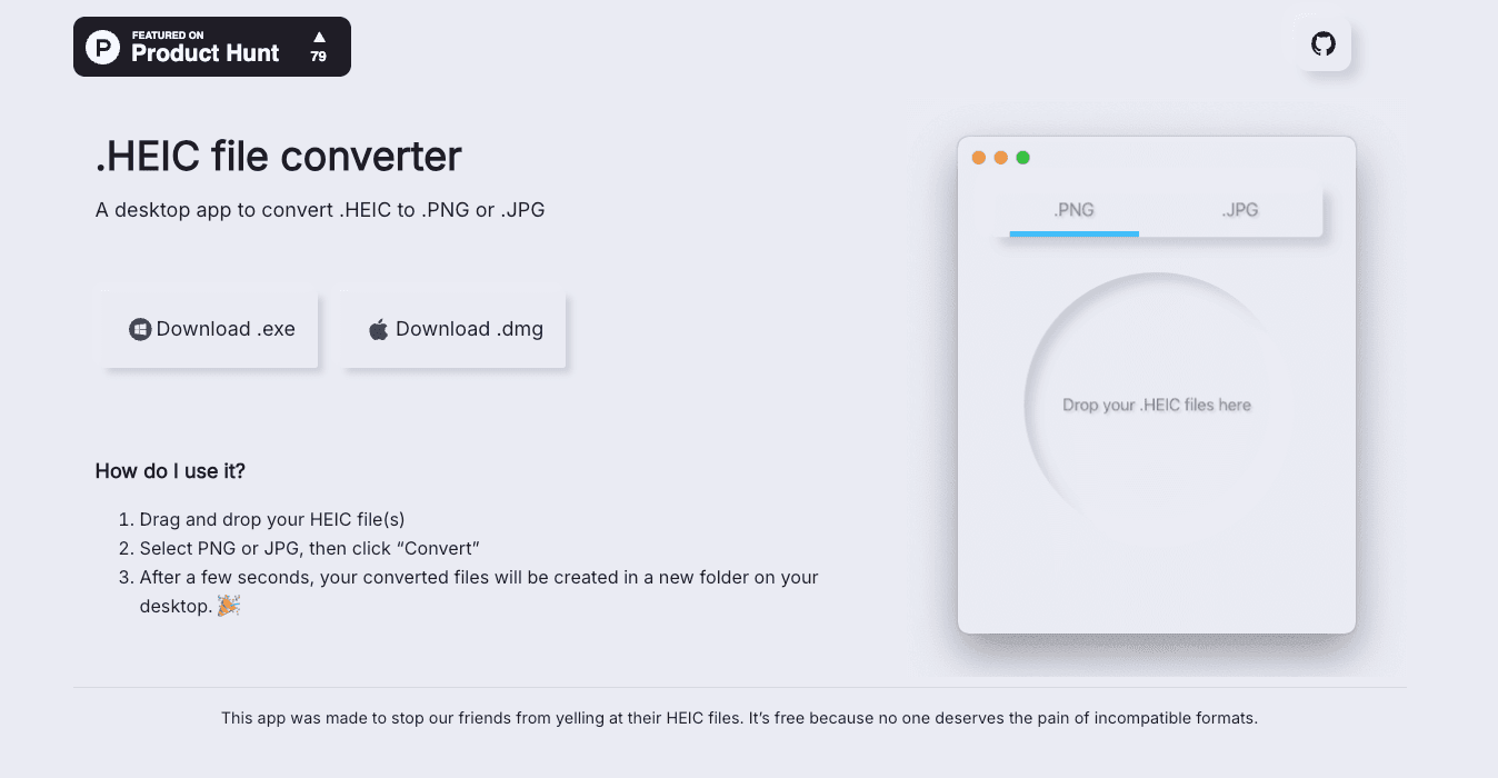 HEIC Converter, Preview